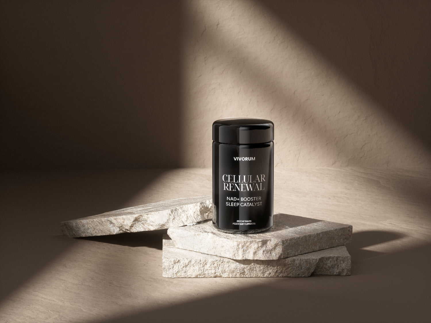 VIVORUM Cellular Renewal in artistic setting