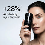 Close-up of a woman with luminous skin, Vivorum Cellular Renewal skin supplement